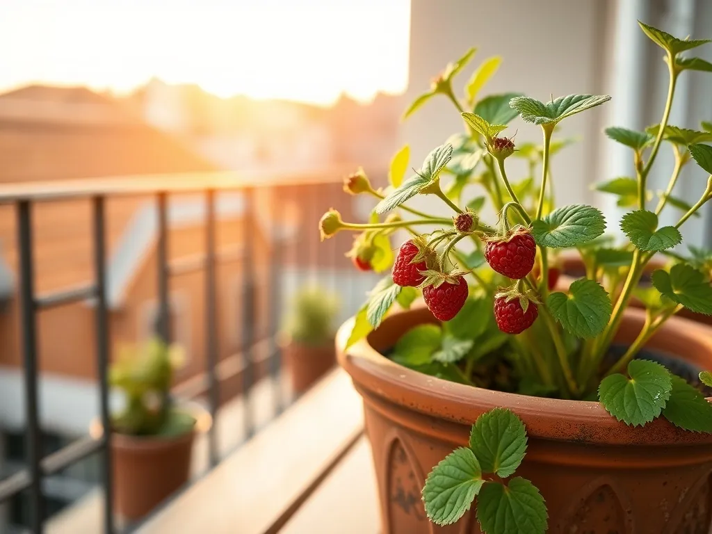 Kiedy sadzić maliny na balkonie?