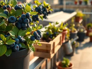 Borówki na balkonie – uprawa i pielęgnacja