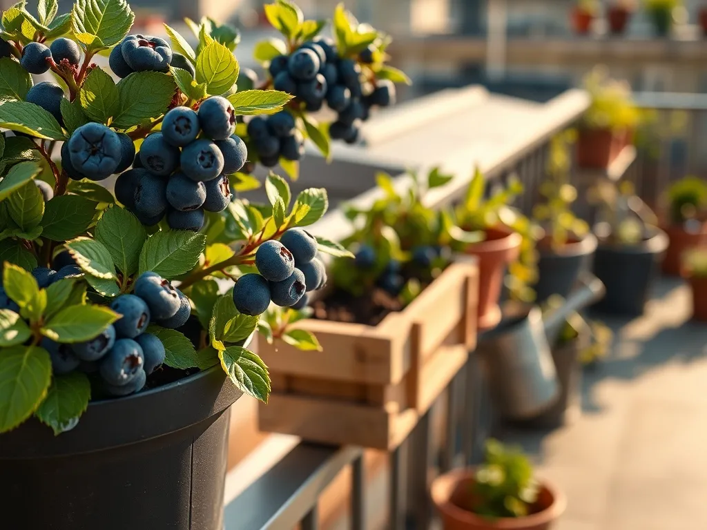 Borówki na balkonie – uprawa i pielęgnacja