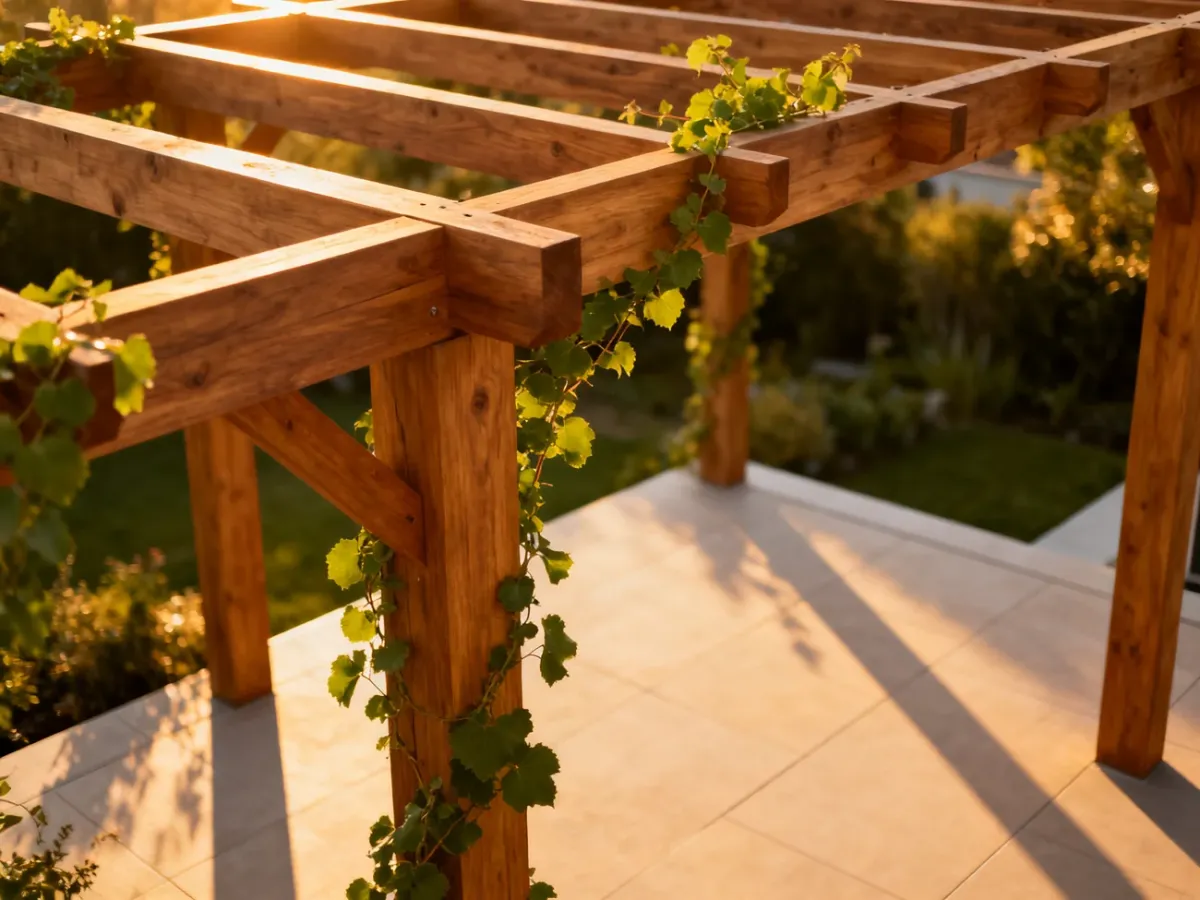Pergola na taras – rodzaje, zalety i jak ją zbudować?