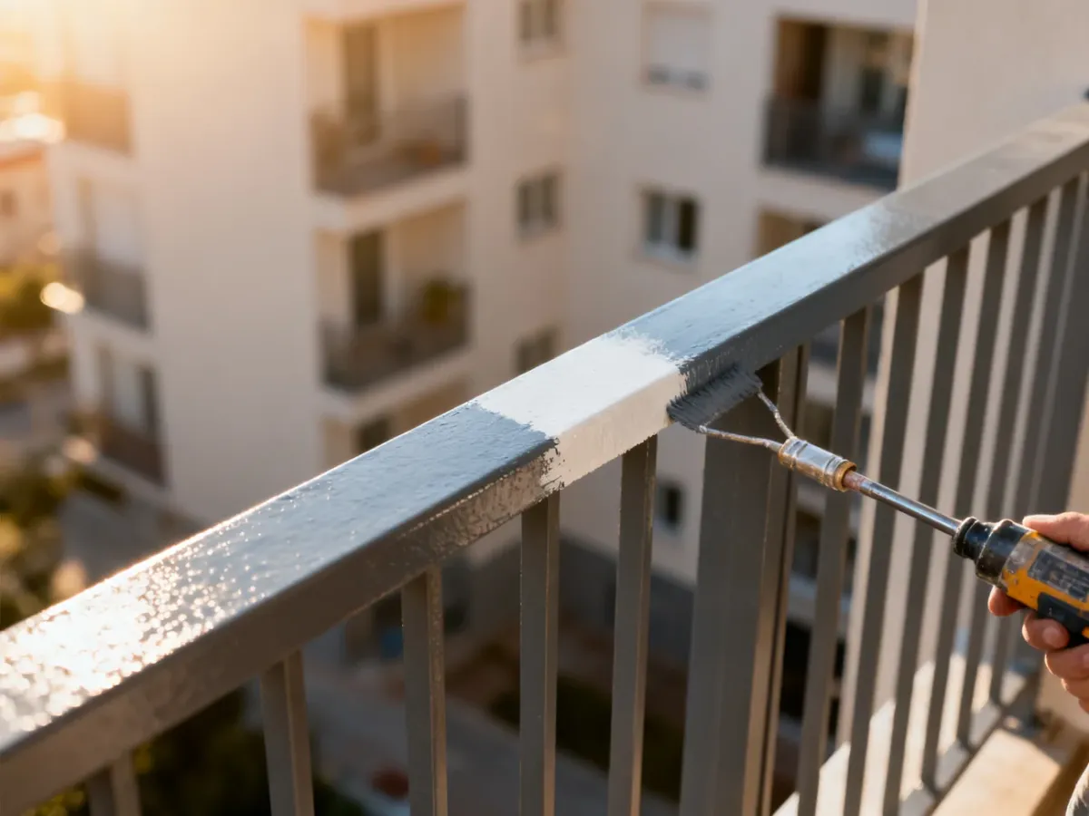 Zmiana koloru balustrady balkonu – jakie są przepisy?