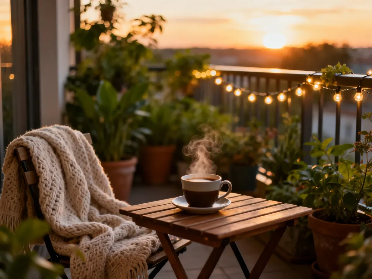 Balkon – inspiracje, jak urządzić przytulną przestrzeń?