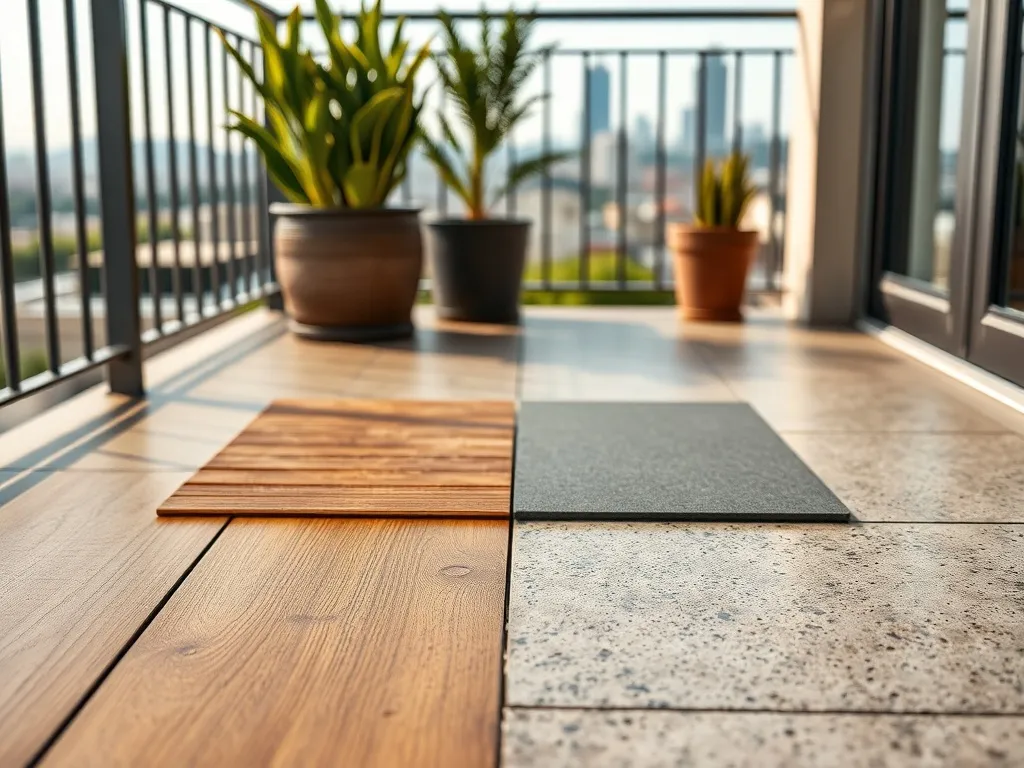 Jaka podłoga na otwarty balkon? Praktyczne pomysły i materiały