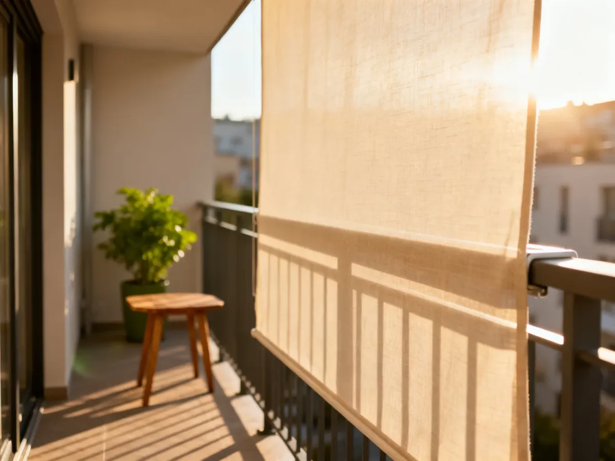 Zasłona na balkon – jak wybrać najlepszą osłonę przed słońcem?