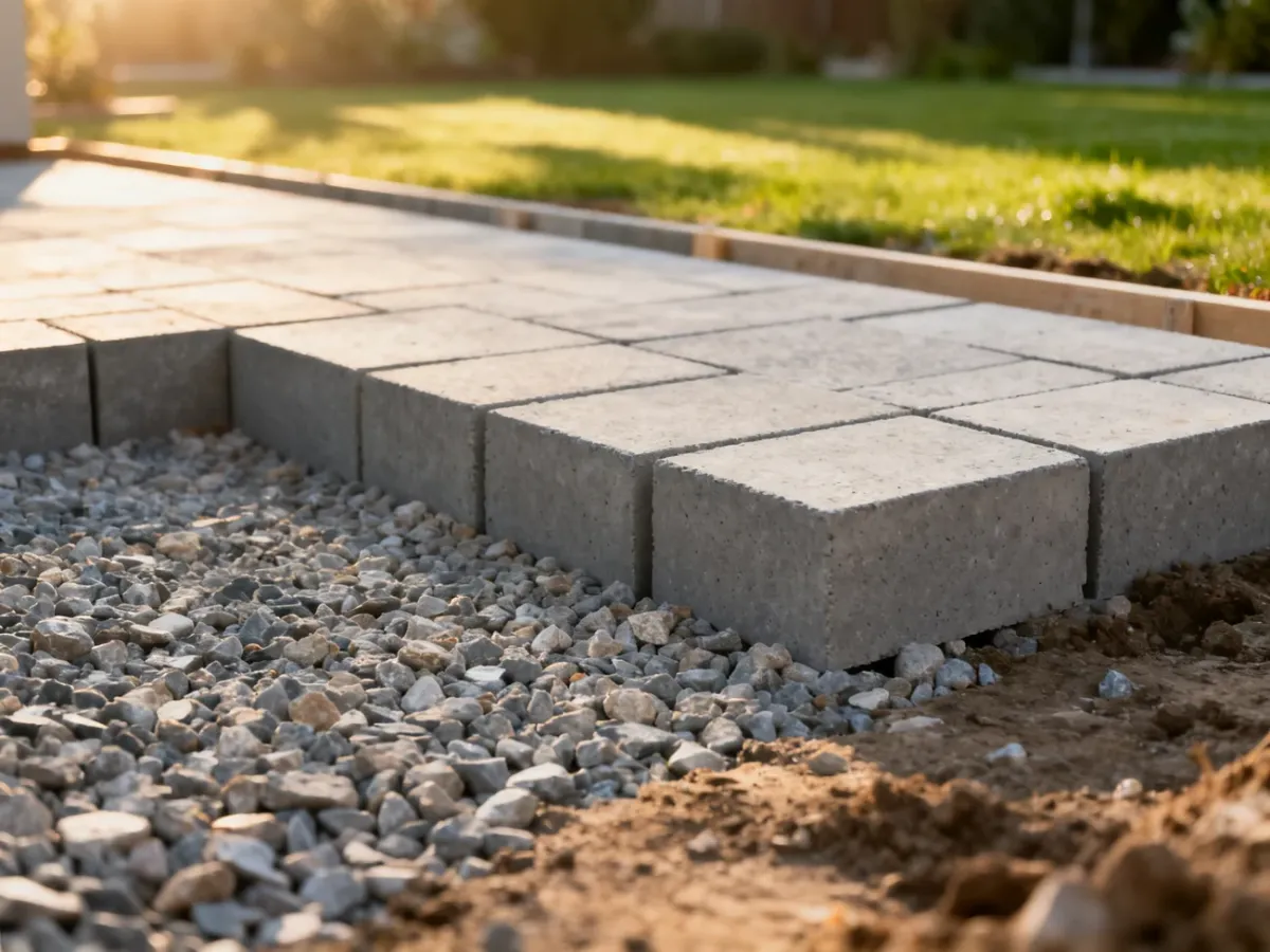 Taras na bloczkach betonowych – jak wykonać krok po kroku?