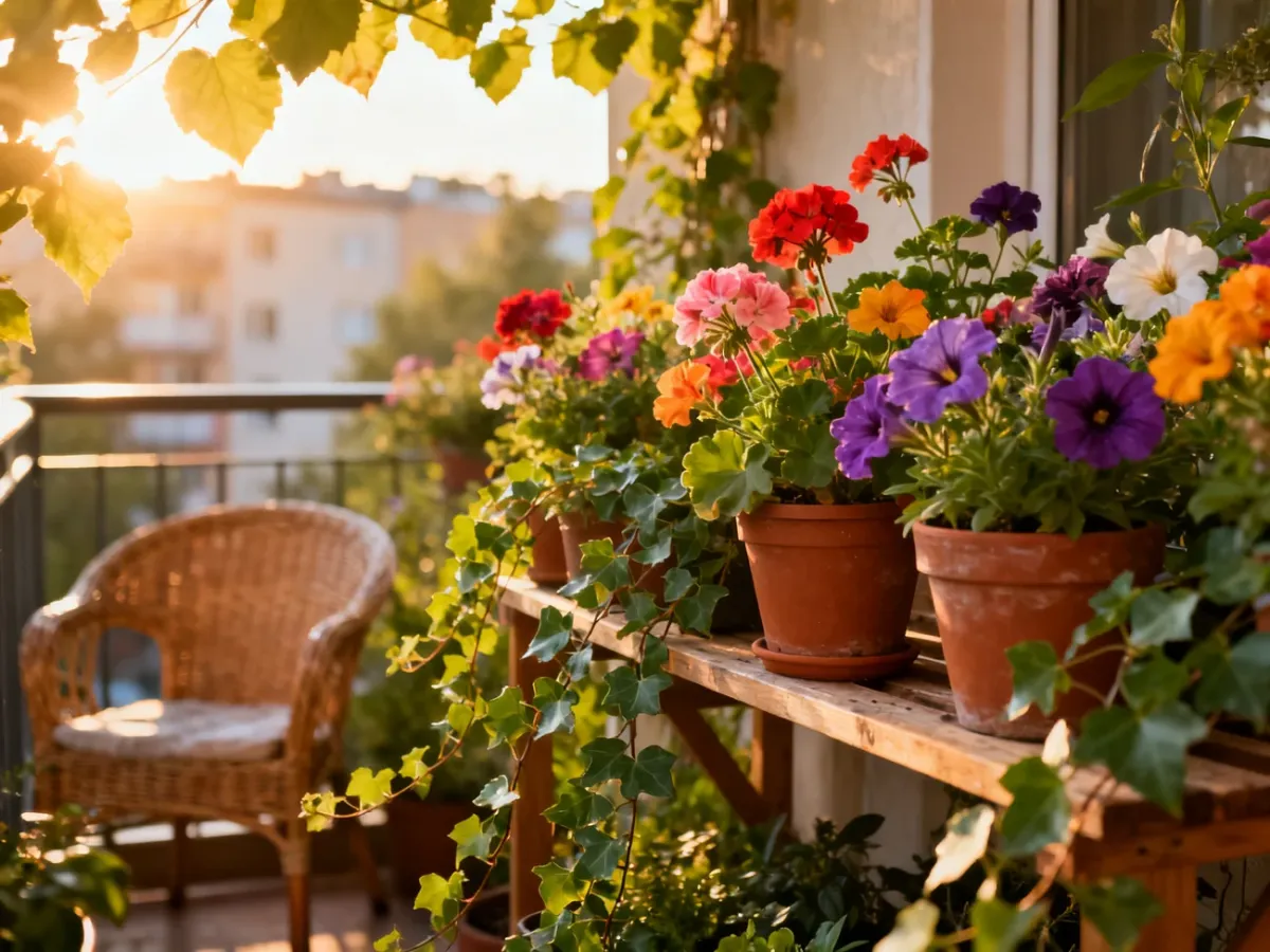 Jakie kwiaty wybrać na balkon? Najlepsze propozycje