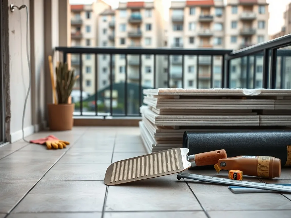 Balkon ocieplony warstwy: jak je prawidłowo ułożyć?