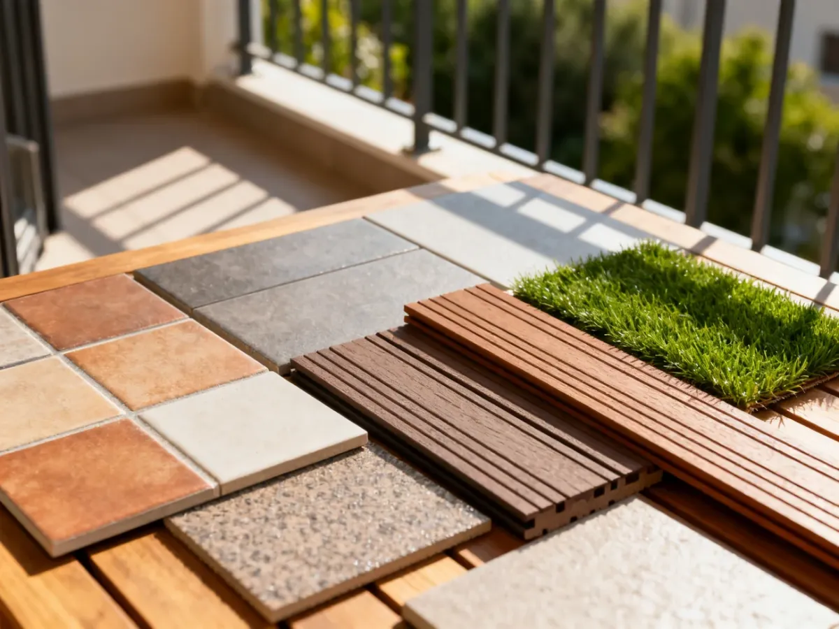 Co na balkon na podłogę? Najlepsze materiały wykończeniowe