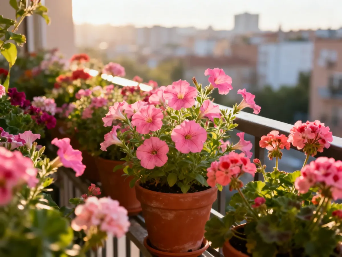 Różowe kwiaty na balkon – najlepsze gatunki i pielęgnacja
