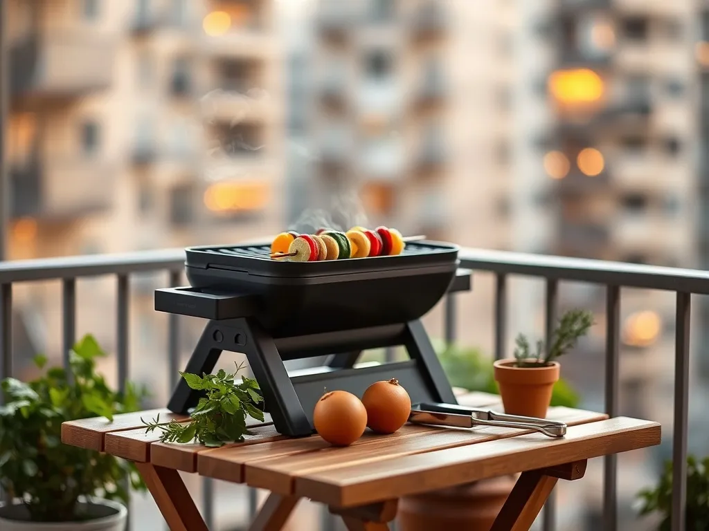 Jaki grill na balkon w bloku?