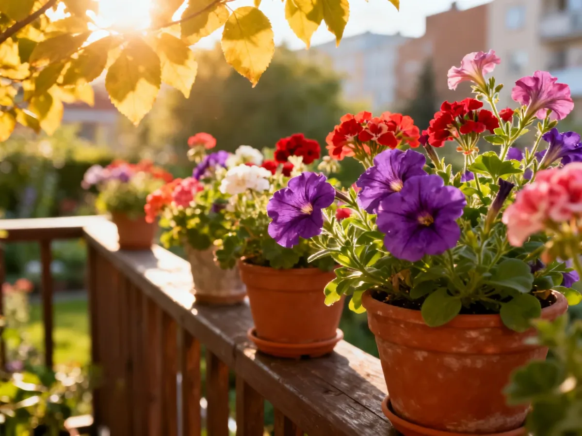 Kwiaty na balkon w donicach – jakie wybrać i jak pielęgnować?