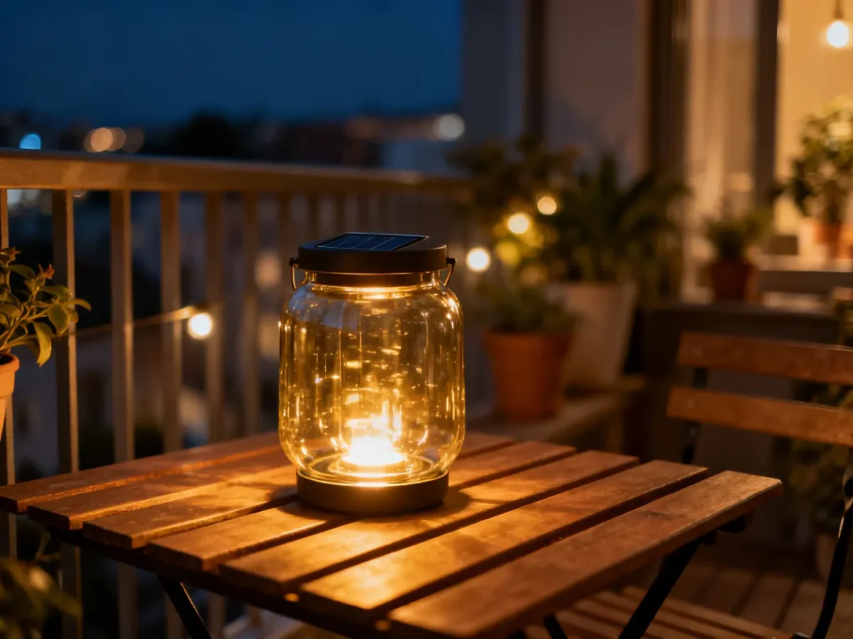 Lampy solarne na balkon – jak wybrać najlepsze oświetlenie?