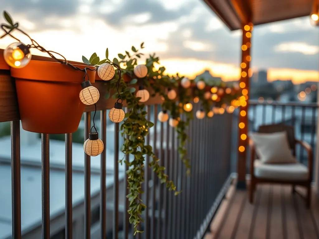 Jaka girlanda na balkon?
