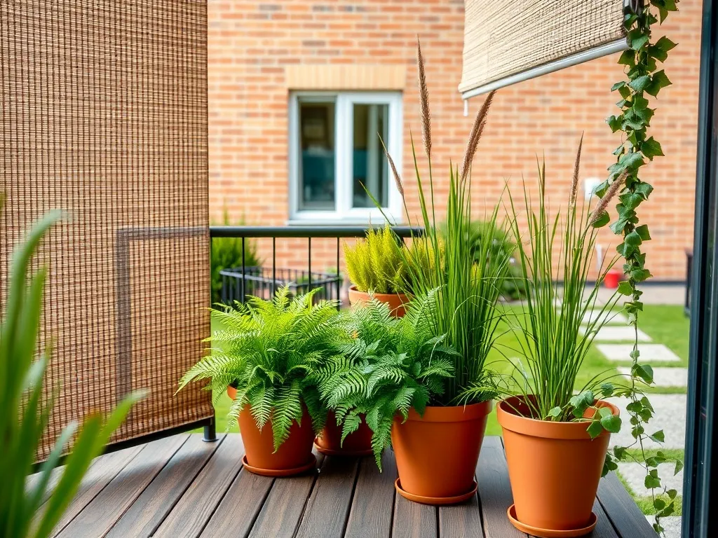 Jak osłonić balkon na parterze?