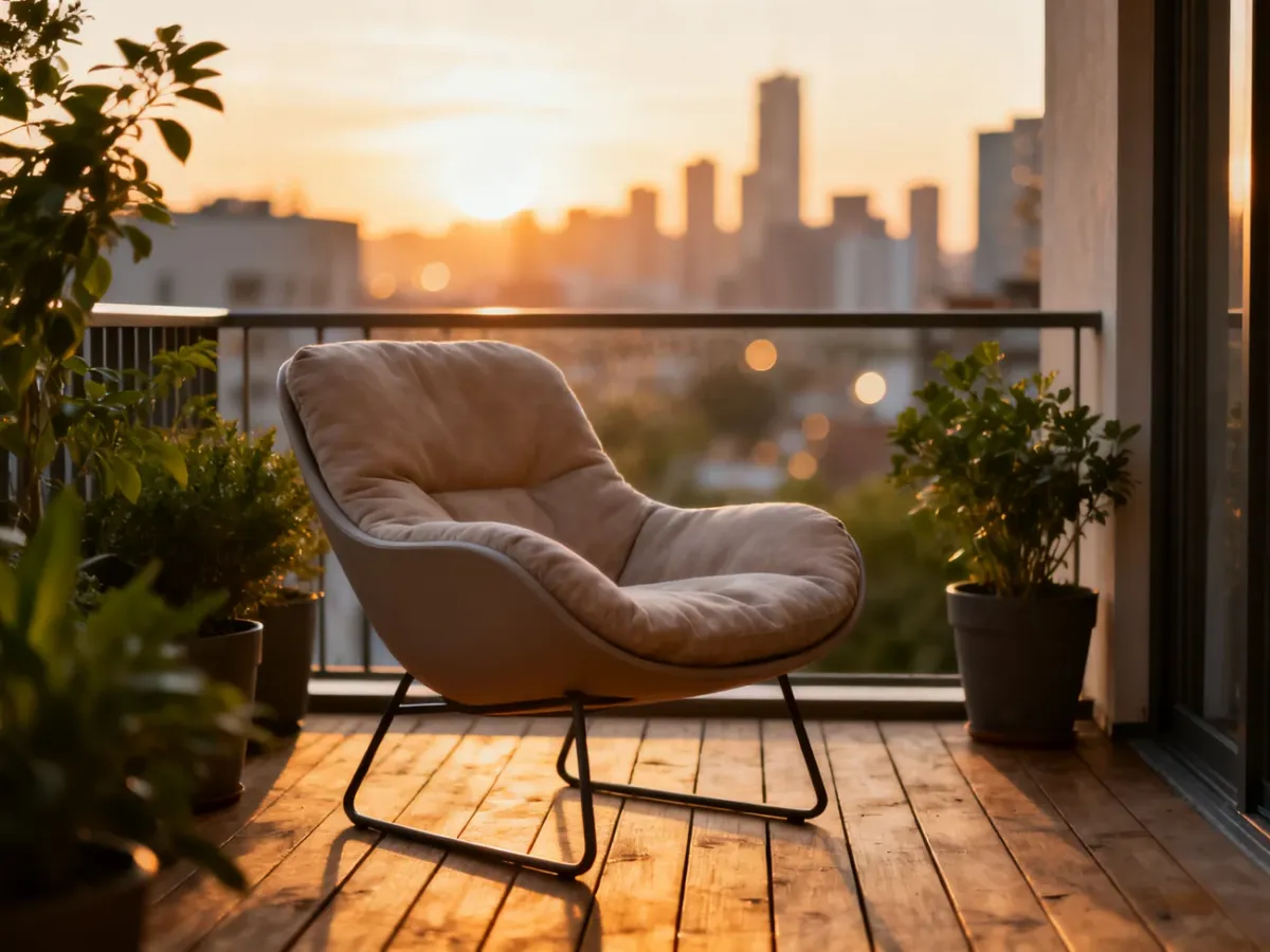 Krzesło balkonowe – jak wybrać idealny model na balkon?