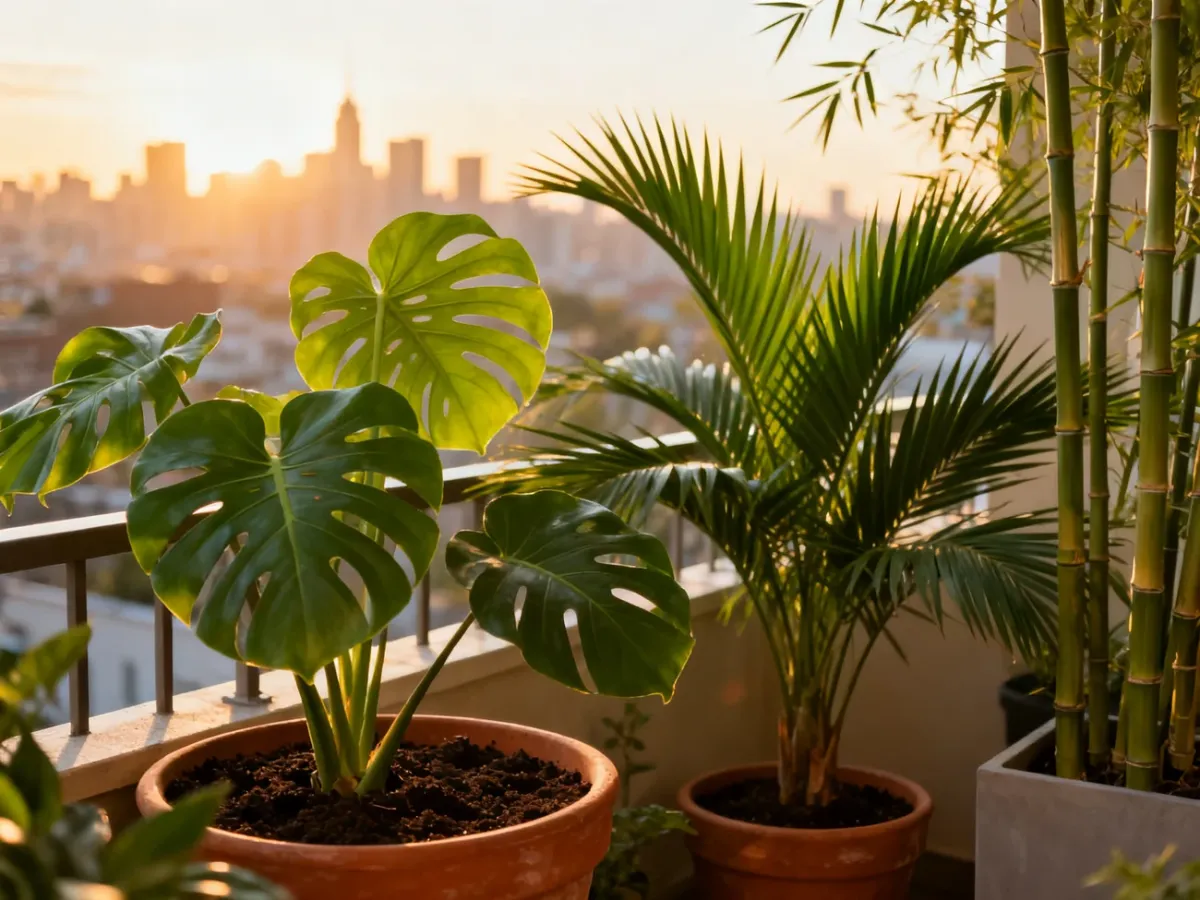 Duże rośliny na balkon – jakie gatunki wybrać do uprawy?