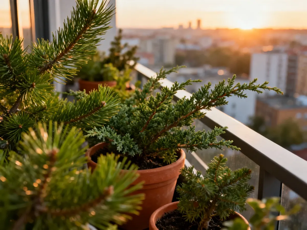 Iglaki na balkon całoroczne – jakie gatunki wybrać?