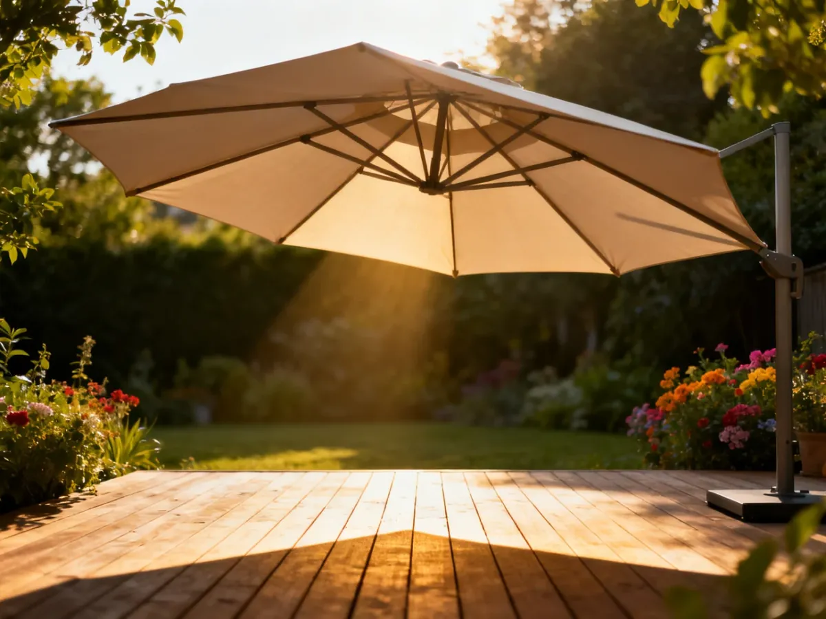 Parasol na taras – jaki wybrać, aby zapewnić sobie cień?