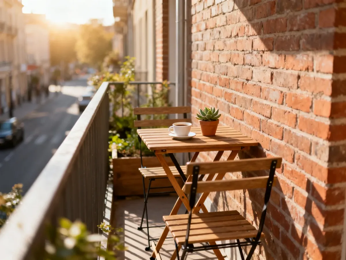Jakie meble na wąski balkon wybrać? Praktyczne porady
