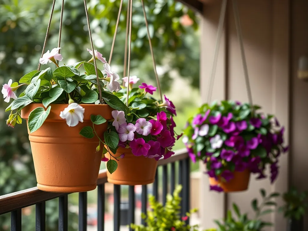 Kwiaty zwisające cieniolubne na balkon – które wybrać?