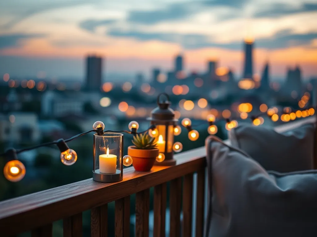 Jakie lampki na balkon wybrać? Pomysły i porady